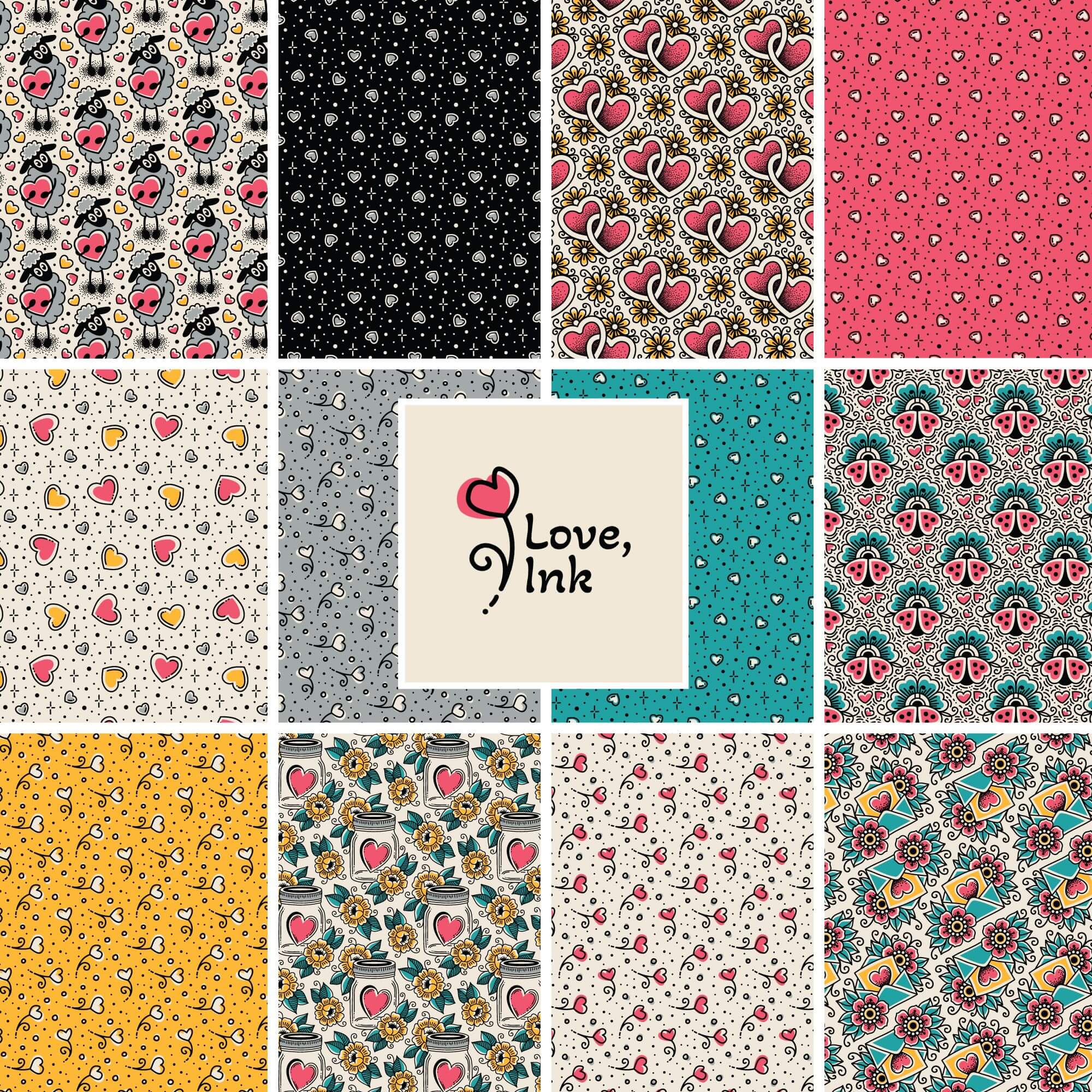 Love, Ink by Cloud9 - 2.5" Roll (40 Strips) - Image 3